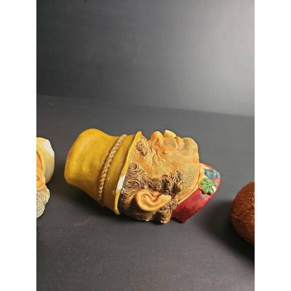 Set Of 3 Bossons Chalkware Sea Captain Uriah Heep Paddy Wall Plaques - Picture 3 of 11